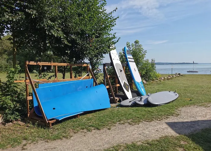 شقة Seeblick Am Malchiner *